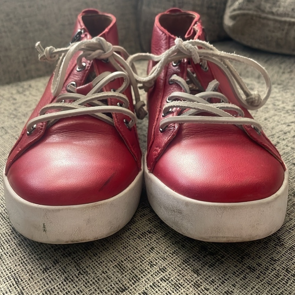 Blackstone Red Claret Sneaker Size 38 - Picture 4 of 11